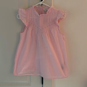 J Crew Pink Cotton Sleeveless Blouse XS